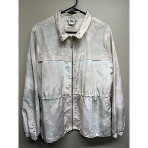 JOUJOU Women's Lightweight‎ Tie Dye Jacket Size Large